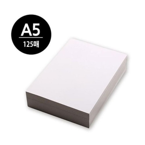 마니라 도화지 300g/A5/125매