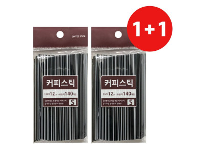 민광 1+1 커피스틱(S) 테이크아웃 막대 일회용빨대