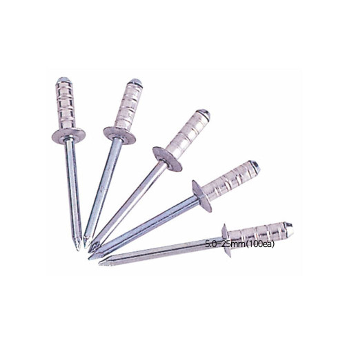 대화 리벳못 알루미늄 5.0 x 25mm(100개입)