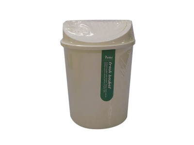 라인휴지통 미니 5L 아이보리