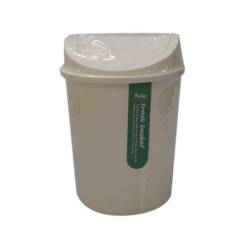 라인휴지통 미니 5L 아이보리