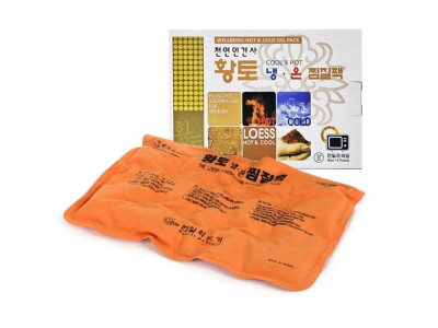 허리 어깨 목 찜질 냉온 황토 찜질팩