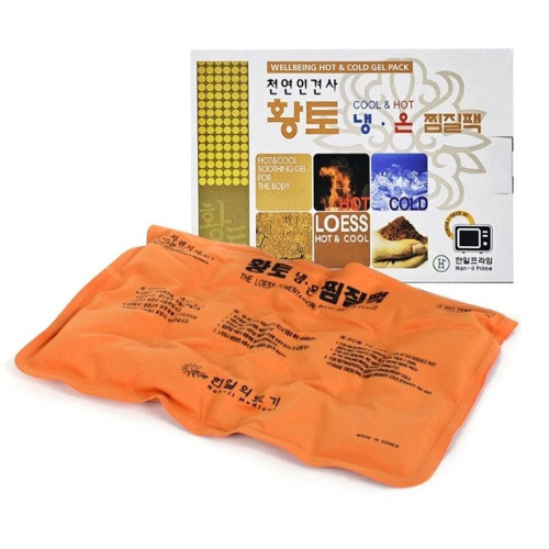 허리 어깨 목 찜질 냉온 황토 찜질팩