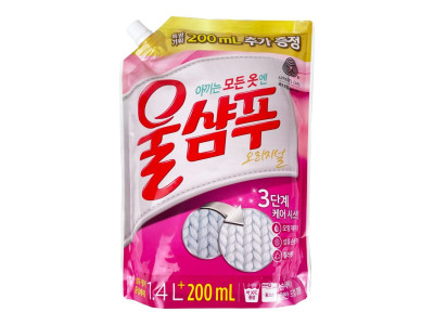 애경 울샴푸 오리지널 1.4리터 리필형 - O