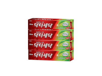 140g치약세트 지널치약 닥터세닥 닥터세닥4개입 4개입 140g