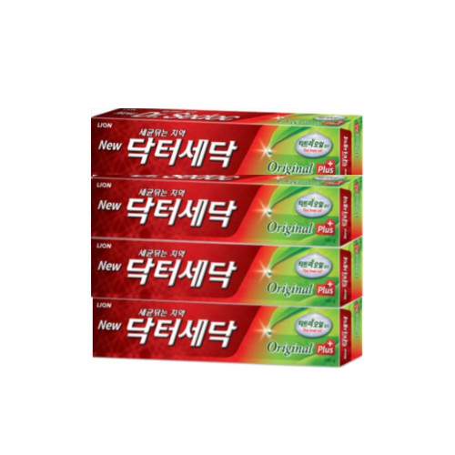 140g치약세트 지널치약 닥터세닥 닥터세닥4개입 4개입 140g