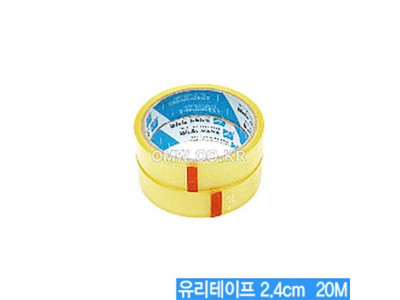 삼성 유리테이프2.4cmX20M 2개입 테이프 유리테이 10개묶음