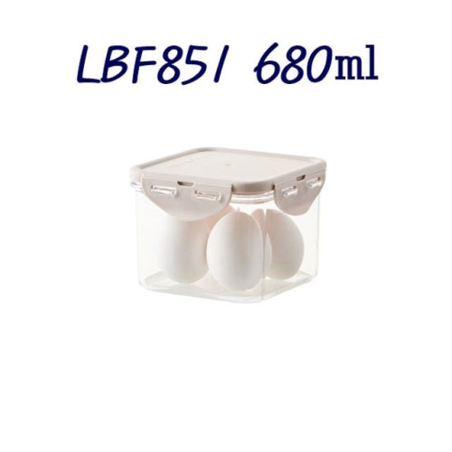 락앤락 비스프리 스테커블 반찬통정사각 680ml LBF851
