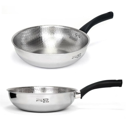 키친아트 팬 일품 5중엠보 궁중팬 26cm 후라이팬 웍팬
