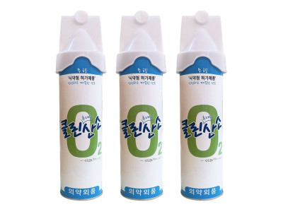 클린오투 휴대용 산소 3캔
