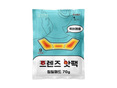 국내 생산 프렌즈 목 어깨 붙이는 핫팩 찜질패드