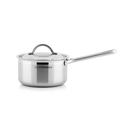 크로벨 통3중 편수냄비 16cm