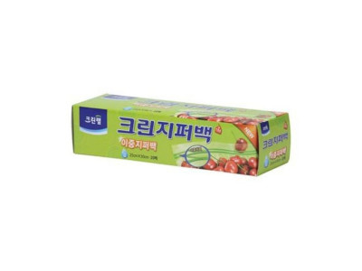 크린랲)크린지퍼백(소/18x20cm/20매)