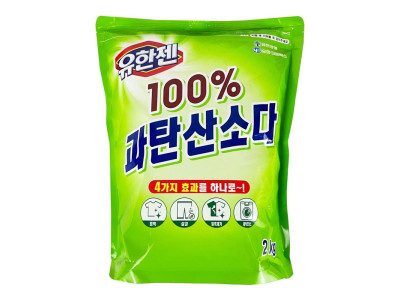 유한젠 100프로 과탄산소다 2kg 표백 얼룩제거 -O
