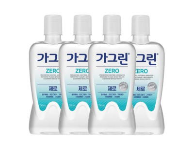 가그린 제로 구강청결제 750ml x 4개+100ml