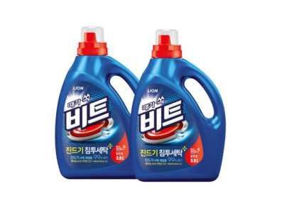 비트 진드기 침투세탁 일반용 액상세제 3L 2개