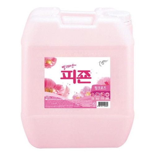 피죤 섬유유연제 핑크로즈 20L 말통