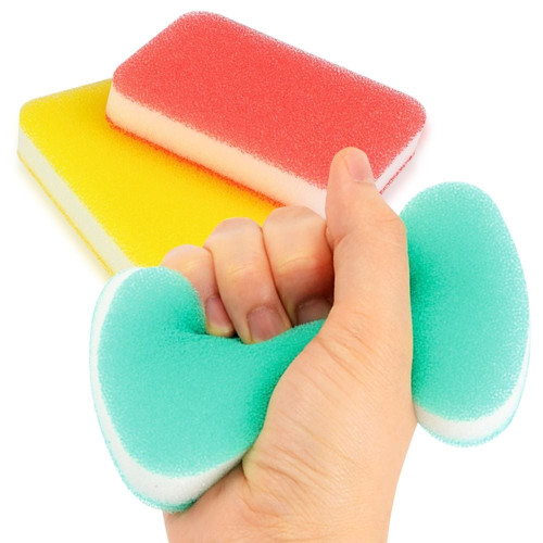 주방 스펀지 수세미 3P 필터폼 설거지 망사