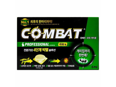 컴배트 프로페셔널 파워 개미용 6개입 패치형 773000
