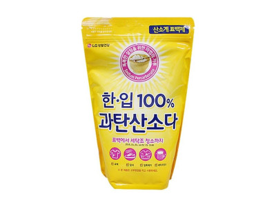 LG생활건강 한입100프로 과탄산소다 1KG 표백 세탁조
