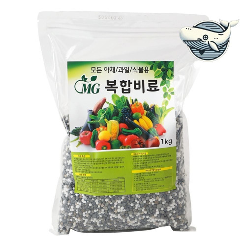 야채 과일 건강식물 복합 비료 1kg 다목적