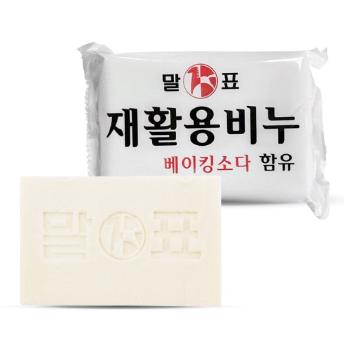 말표 재활용 베이킹소다 함유 세탁 빨래 비누 400g 24개