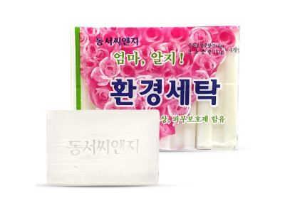 동서씨앤지 베이킹소다 환경 세탁 비누 230g 4개입