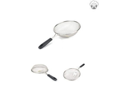 플라스틱손잡이 건지기 거름망(망간격1mm) 3호