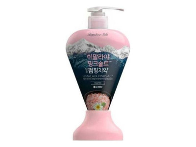 히말라야 핑크솔트 펌핑치약 285g 플로럴민트