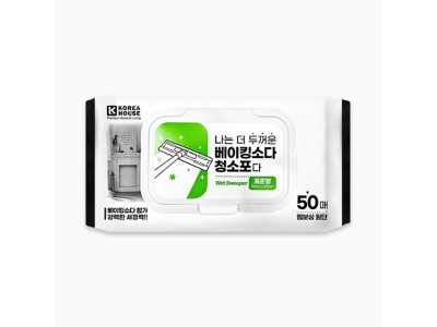 더 두꺼운 베이킹소다 청소포 중형 캡 50매