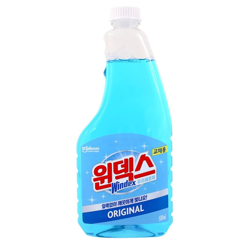 투명함 남기고 얼룩은 지우다 유리세정제 리필 500ml
