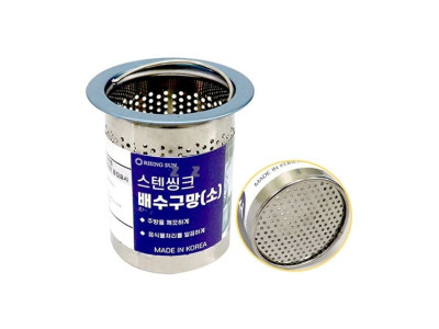 주방 스텐 배수구망 -소 싱크대배수구망 스텐거름망