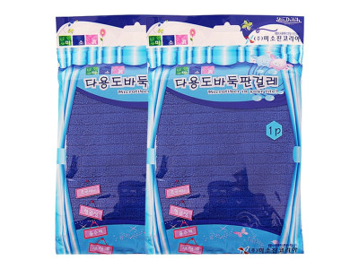 바둑판 걸레 40cmX60cm 2P 초극세사 다용도 행주 청소