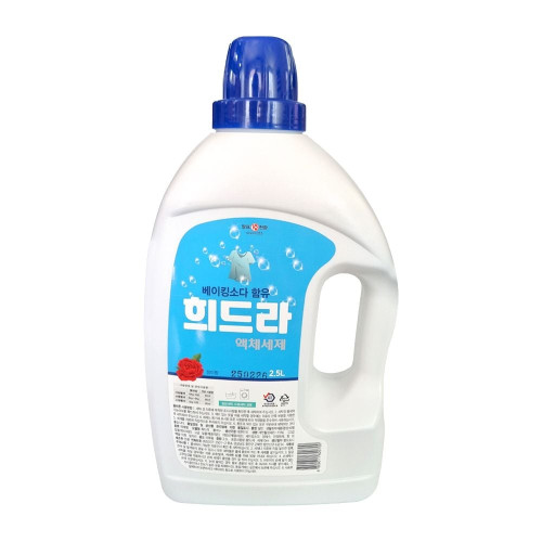 말표 희드라 액체세제 2.5리터 세탁세제 빨래세제 -O