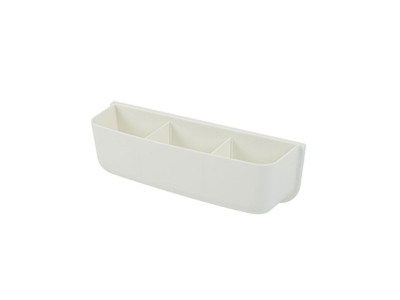 벽부착 벽행거 벽홀더 29.2x9cm 4호 1P 화이트