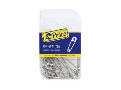 평화 옷핀(대) 행거용 옷고정 큰옷핀 고정 핀침 핀