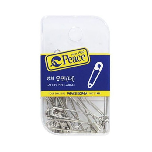 평화 옷핀(대) 행거용 옷고정 큰옷핀 고정 핀침 핀