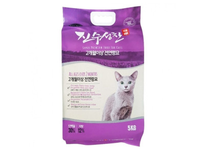 고양이 진수성찬 전묘용 5kg 1P 2개월이상 건식 사료