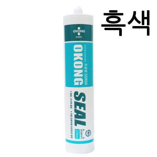 오공 실리콘 SS900 무초산 흑색 실란트