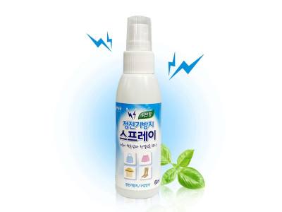 리빙굿 옷 정전기방지 스프레이 (허브향) 섬유탈취제