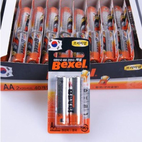백셀 AA 건전지 1개 밧데리 건전지