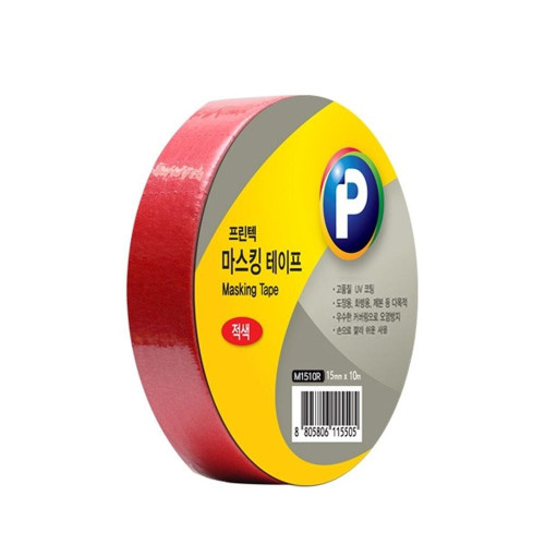 m1510r 마스킹테이프 빨강색 15x10 삼안