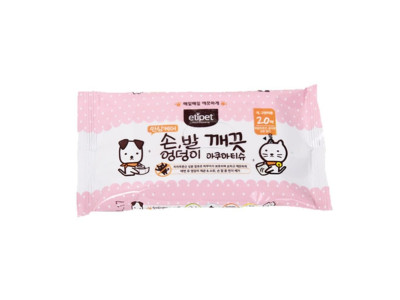 손발 엉덩이 깨끗 아쿠아물티슈20매