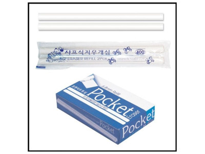 6.8 샤프식 지우개 리필 2개입 122x6.8 mm