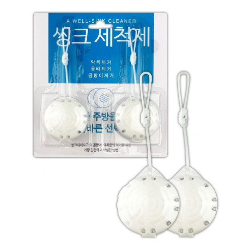 로즈하우스 씽크 세척제 2P 씽크대 배수구 세정제 -O