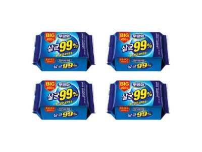 무궁화 살균 99% 세탁비누 230g 4개입