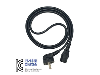 국내생산 컴퓨터 전원파워케이블 220V 10A 벌크 1.5M
