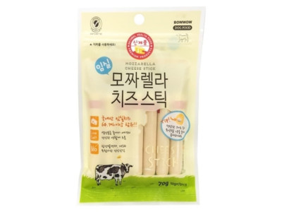 바우와우 모짜렐라 치즈스틱 70g