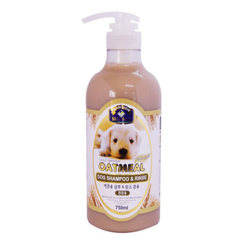 강아지 샴푸 린스 오트밀 750ml 1P 올인원 보습 목욕