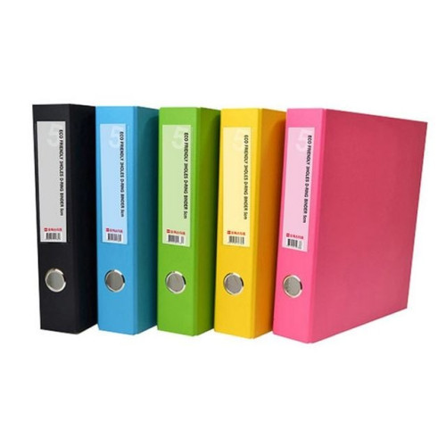 에코3공D링바인더 5cm 연두 OfficeDEPOT